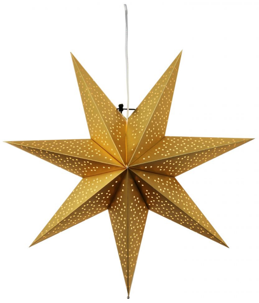 Julstjärna 'Dot' 54cm - Guld