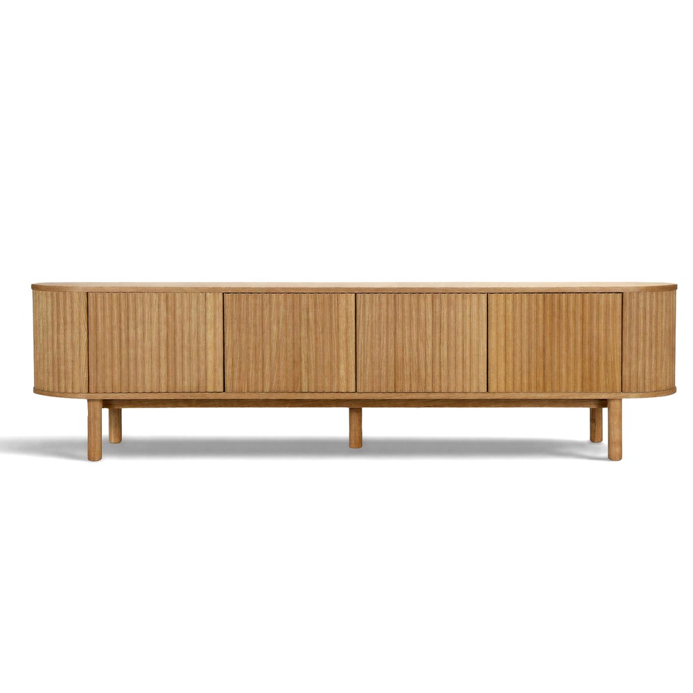 Tv-bänk 'Myshult' 200x55cm - Natur