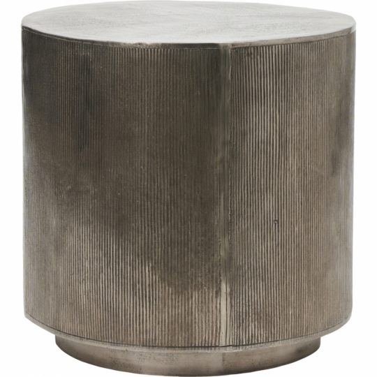 Soffbord 'Rota' 50x50cm - Borstad Silver