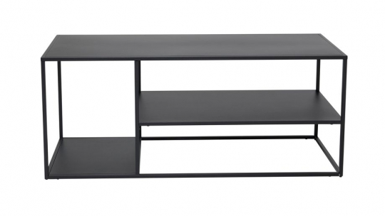 Soffbord 'Staal' 120x50cm - Svart