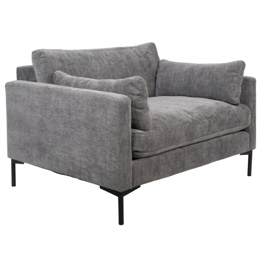 Fåtölj 'Loveseat' - Grå