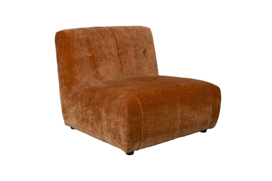 Soffa 'Giada' 1-sits - Terra