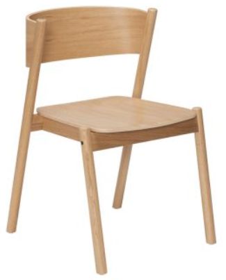 Köksstol 'Oblique' - Natur