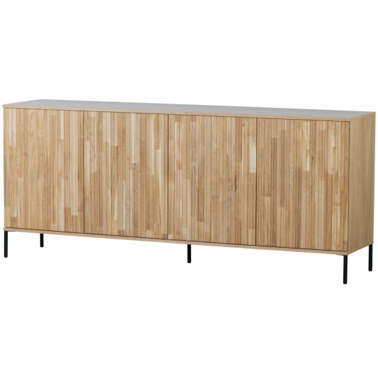 Sideboard ‘New Gravure’ 200 cm - Ek/Svart