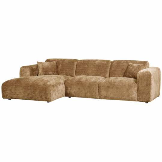 Soffa ‘Cloud’ 3-sits schäslong vänster - Gul
