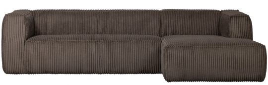Soffa 'Bean' 4-sits - Brun/Manchester