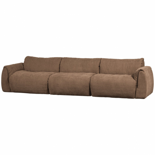 Soffa ‘Baggy’ 3-sits - Brun