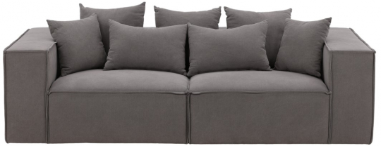 Soffa 'Gällivare' 3-sits - Grå