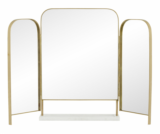 Bordsspegel 'Otus' - Guld