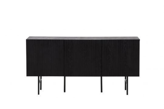 Skåp 'Björkön' 150x75 - Svart