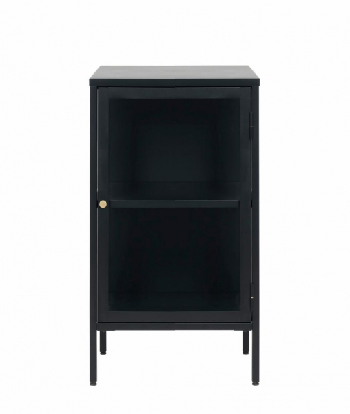 Sideboard 'Hagavik' 1 sektion - Svart/Mässing