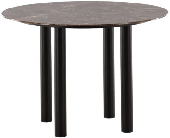 Matbord 'Hedda' Runt 106cm - Brun