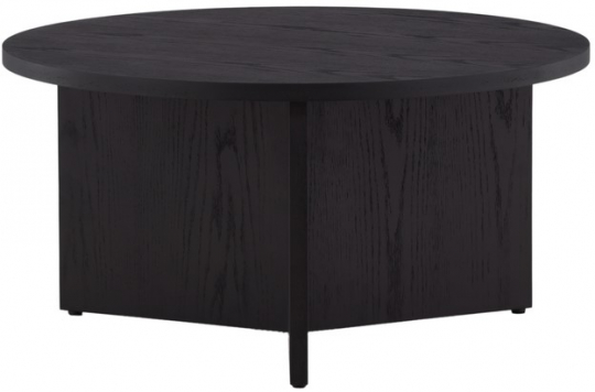 Soffbord 'Smögen' Runt 65cm - Svart