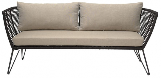 Soffa 'Mundo' - Svart/Beige