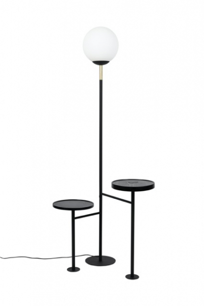 Golvlampa 'Orion' 25x58 - Svart