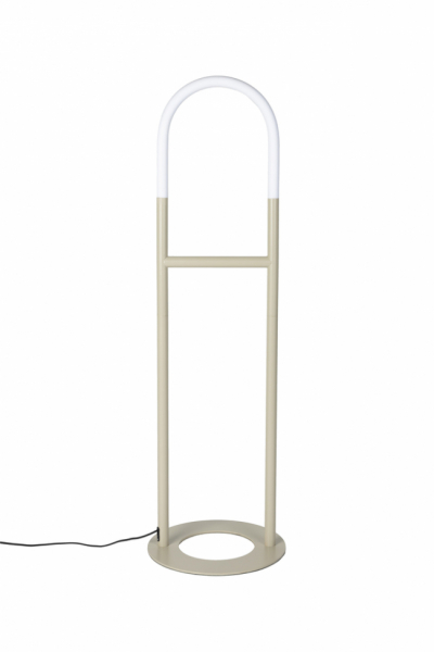 Golvlampa 'Arch' - Beige