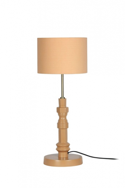 Bordslampa 'Totem' 26x26 - Beige