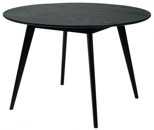 Matbord 'Yumi' Runt 115cm - Svart