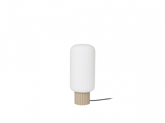 Bordslampa 'Lolly' - Beige/Vit