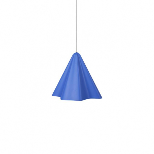 Taklampa 'Skirt' runt 30cm - Blå