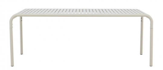 Trädgårdsbord 'Pego' 200x100cm - Beige