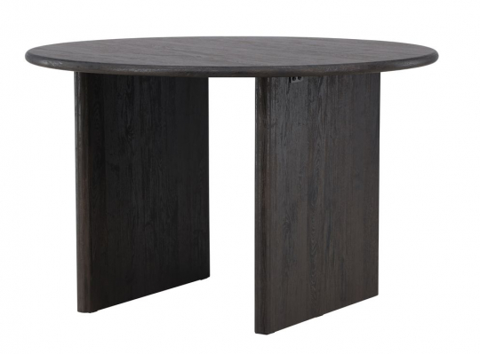Matbord 'Smedby' Runt 120cm - Svart