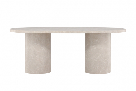 Matbord 'Polar' 100x200cm - Beige