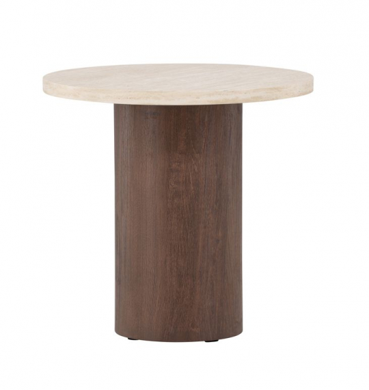 Soffbord 'Noli' Runt 50cm - Beige