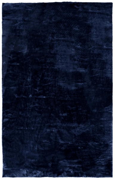 Ryamatta 'Aranga Super Soft' 140x200cm - Mörkblå