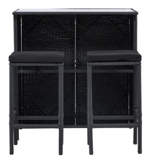 Bar Set 'Hovmanstorp' - Svart