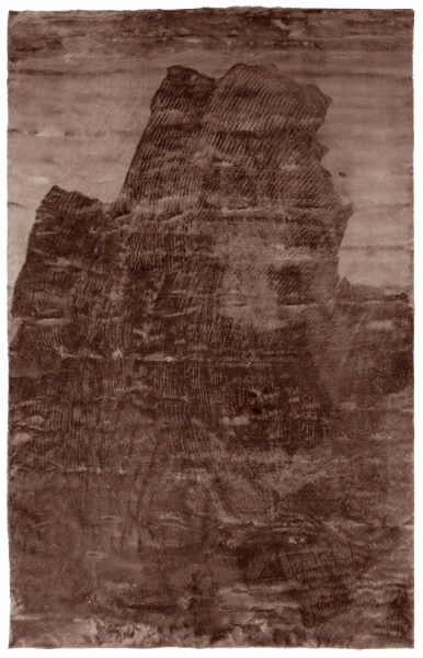 Ryamatta 'Aranga Super Soft' 140x200cm - Mörkbrun