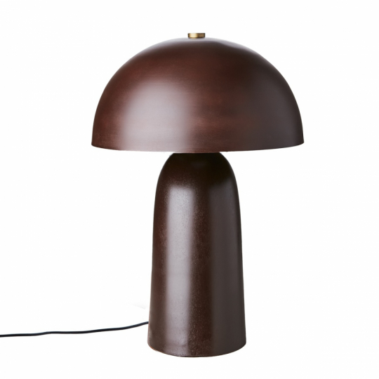 Bordslampa 'Fungi L' - Brun