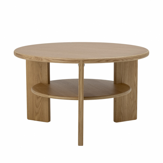 Soffbord 'Lourdes' 72cm Runt - Natur