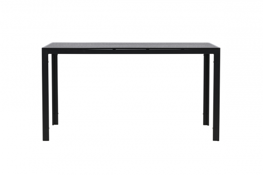 Matbord 'Mirko' 140x74cm - Svart