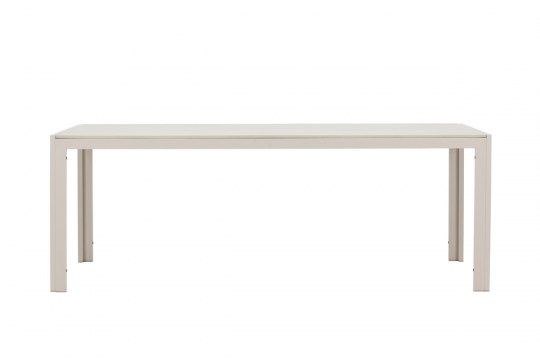 Matbord 'Mirko' 205x74cm - Beige