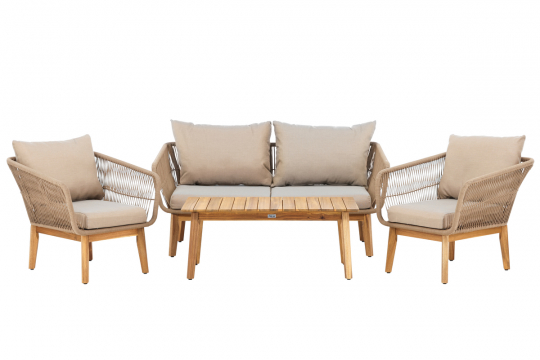 Soffgrupp 'Chania' - Beige/natur