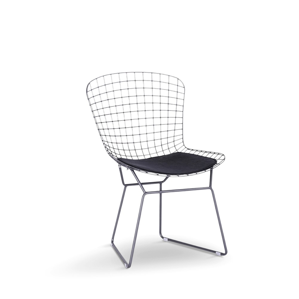 Stol 'Bertoia' - Silver/Grå
