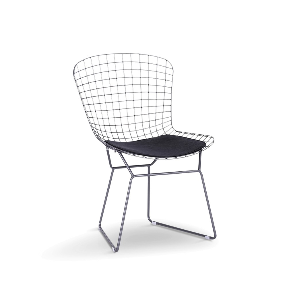 Stol 'Bertoia' - Silver/Grå
