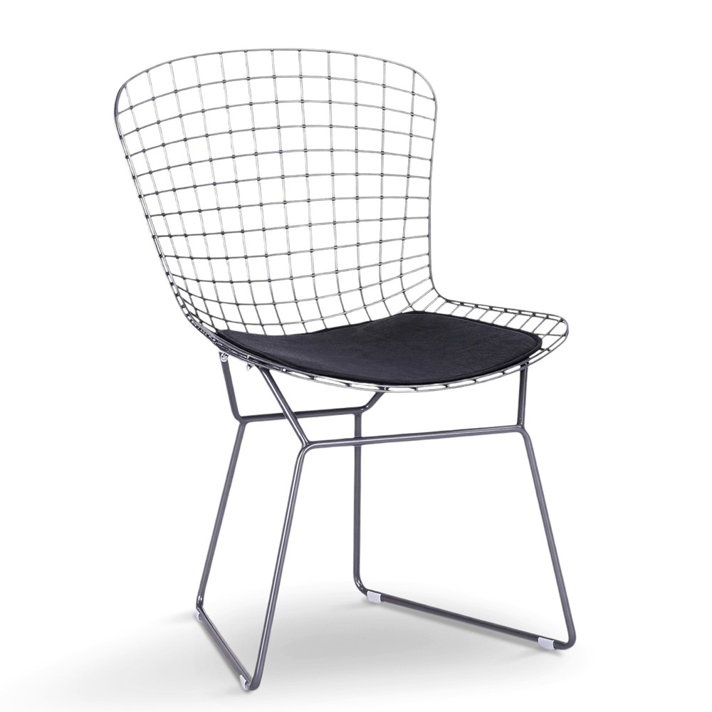 Stol 'Bertoia' - Silver/Grå