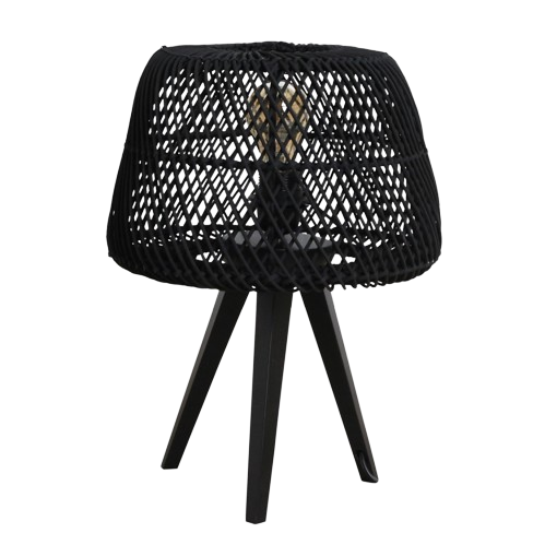 Bordslampa 'Maze' - Svart