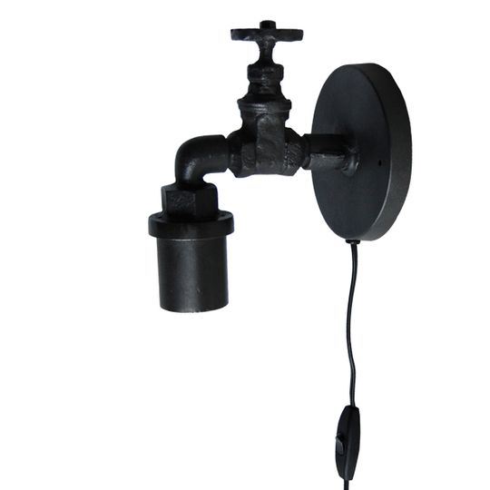 Vägglampa 'Albini' - Järn/Vintage