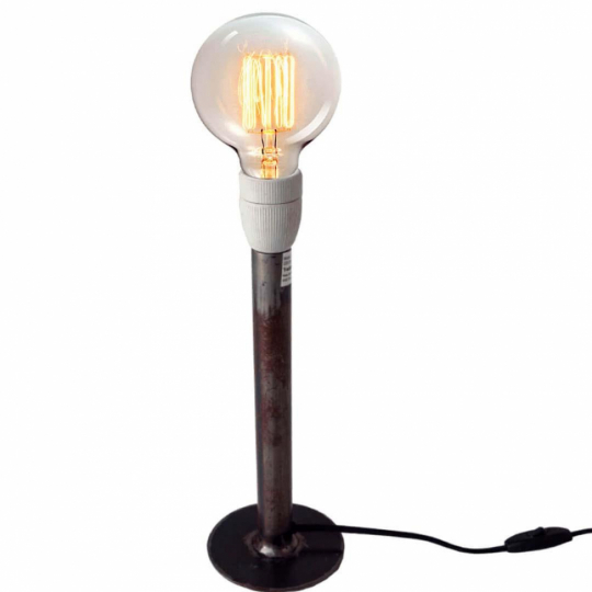 Bordslampa 'Leonardo' L - Grå