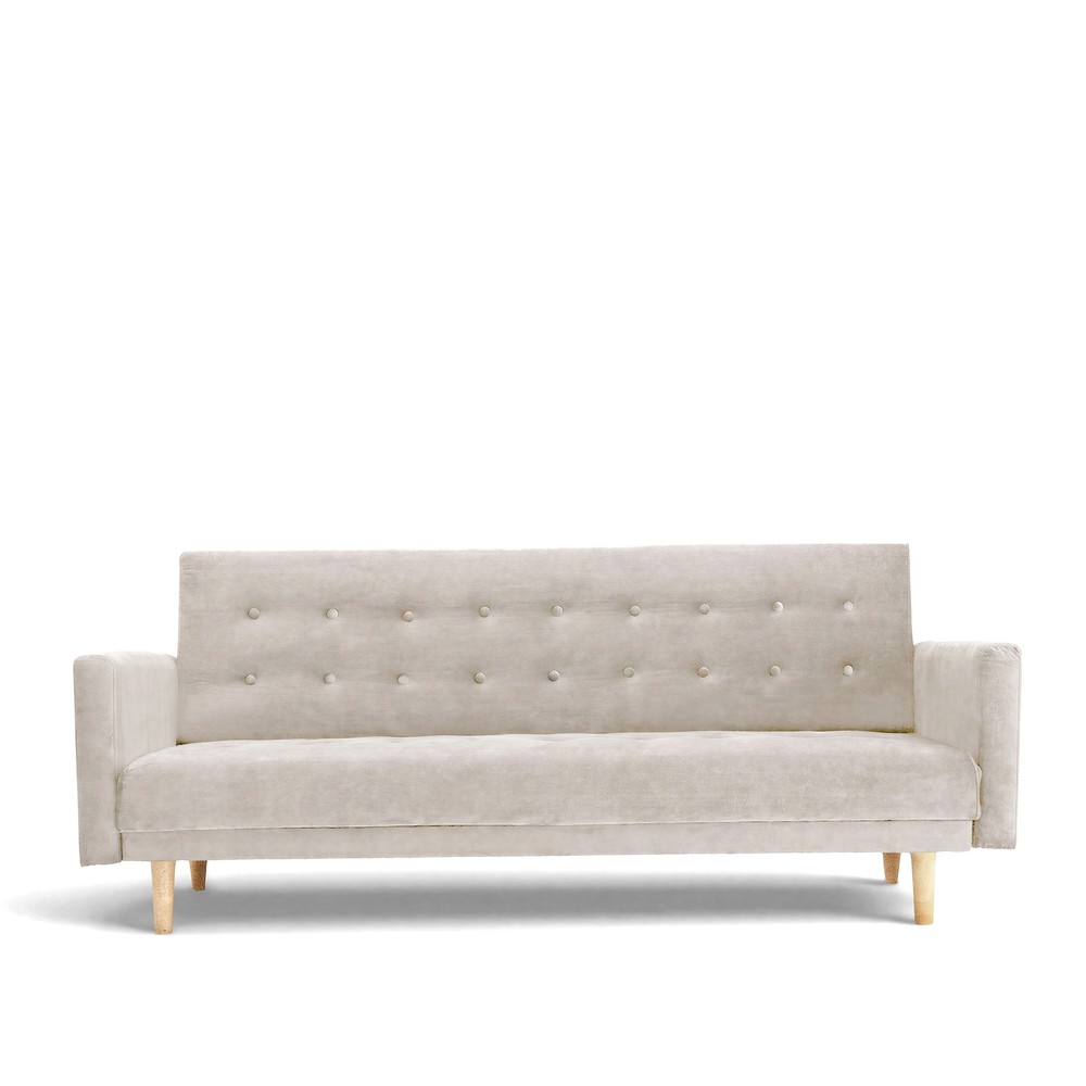 Bäddsoffa 'Eukalyptus' - Beige