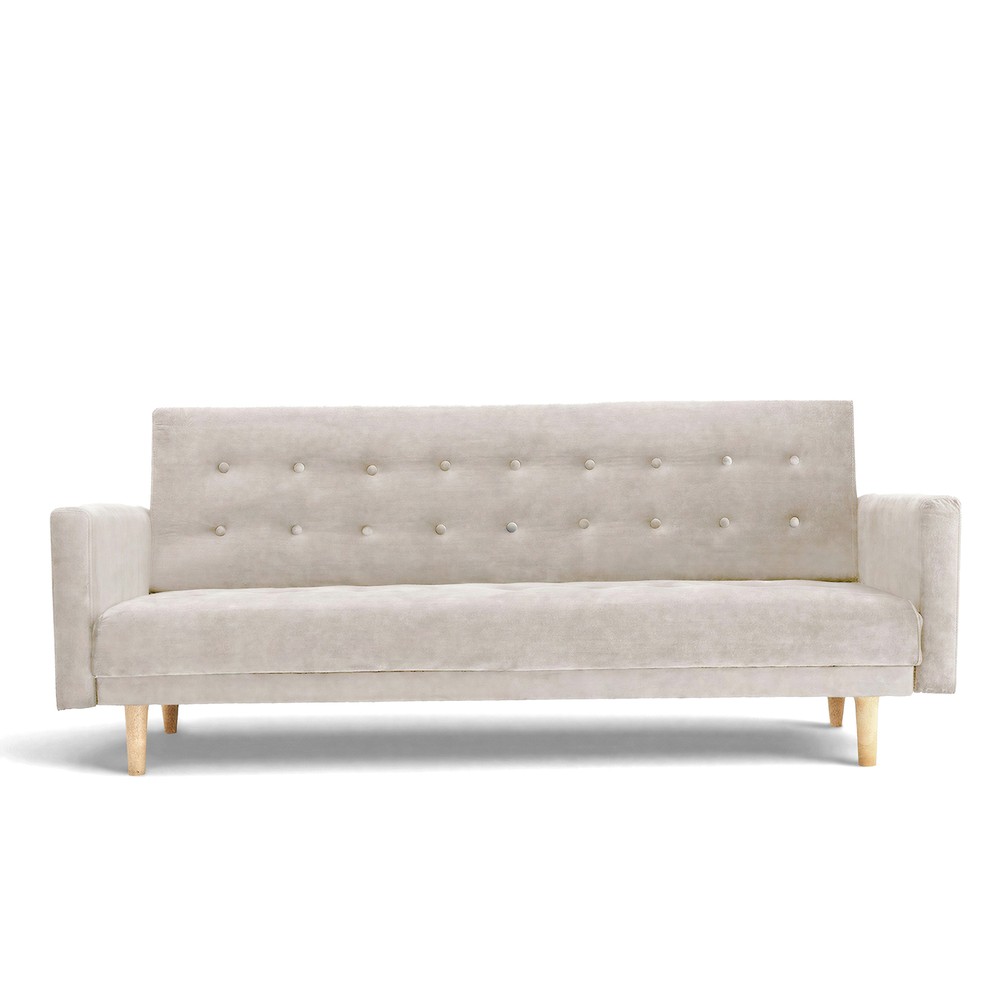 Bäddsoffa 'Eukalyptus' - Beige
