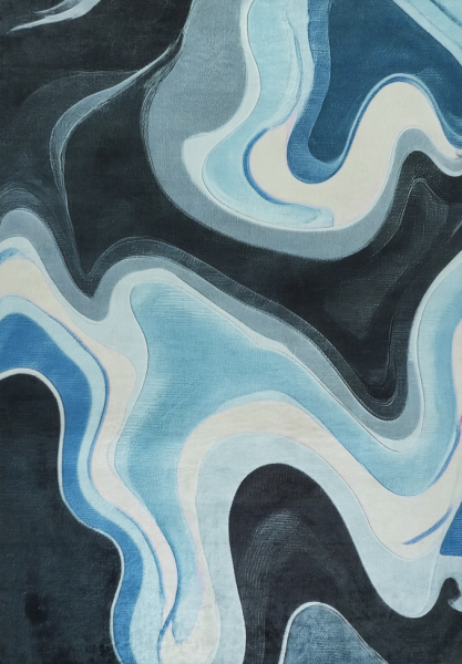 Matta 'Seleren' - Blå/Multi