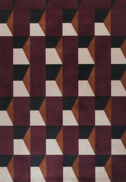 Matta 'Valora' - Röd/Lila