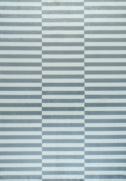 Matta 'Linella' - Grå/Vit