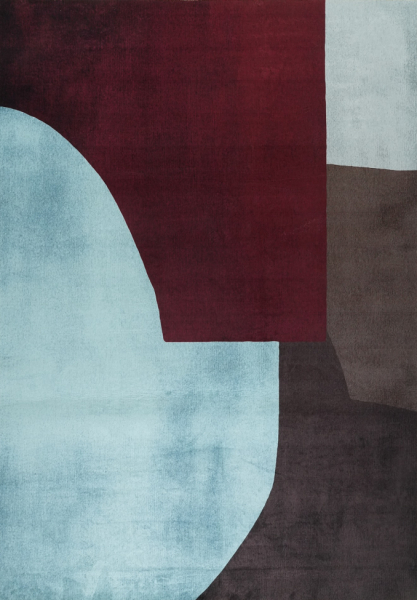 Matta 'Savelle' 200x280 cm - Röd/Brun