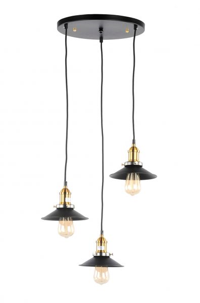 Taklampa 'Cluster' - Svart