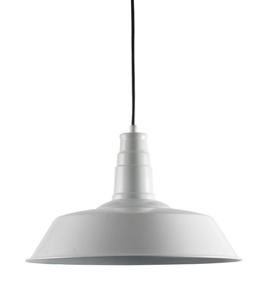 Taklampa Vintage Barn 36cm - Vit